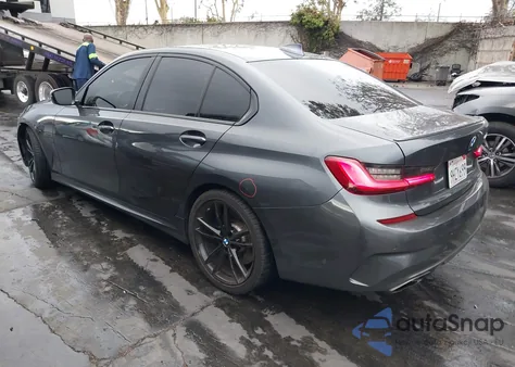 2020 BMW 3 Series M340I from USA, damaged, VIN WBA5U7C07LFH58353